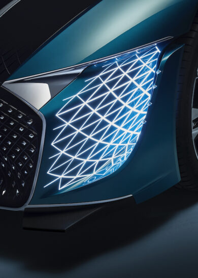 DS X E-TENSE  la visione della mobilità del futuro.