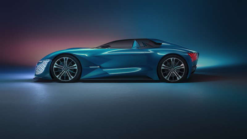 DS X E-TENSE  la visione della mobilità del futuro.