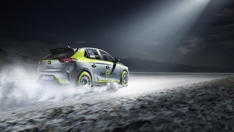 Francoforte 2019 : Opel svela la prima  un’auto da rally elettrica