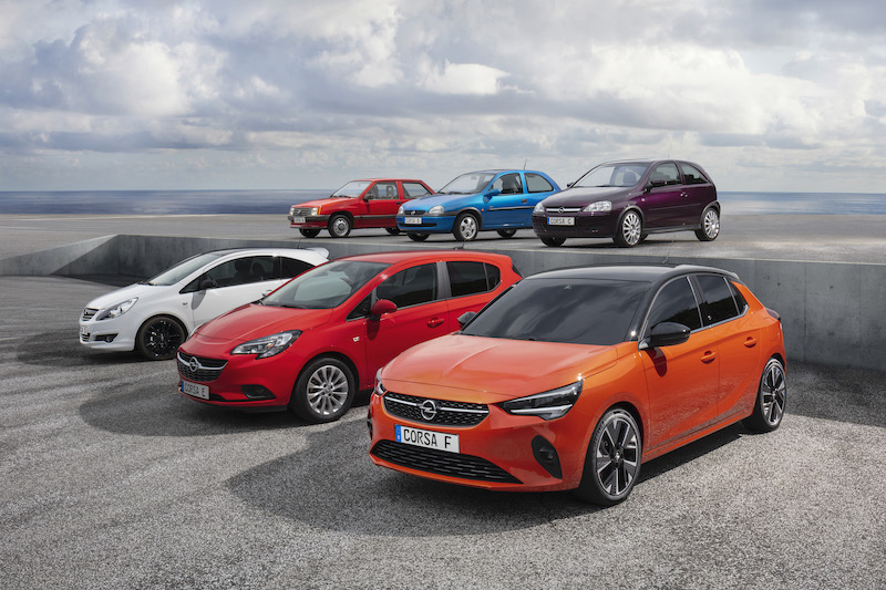 Parte da Francoforte 2019 il viaggio della nuova Opel Corsa Parte da Francoforte 2019 il viaggio della nuova Opel Corsa