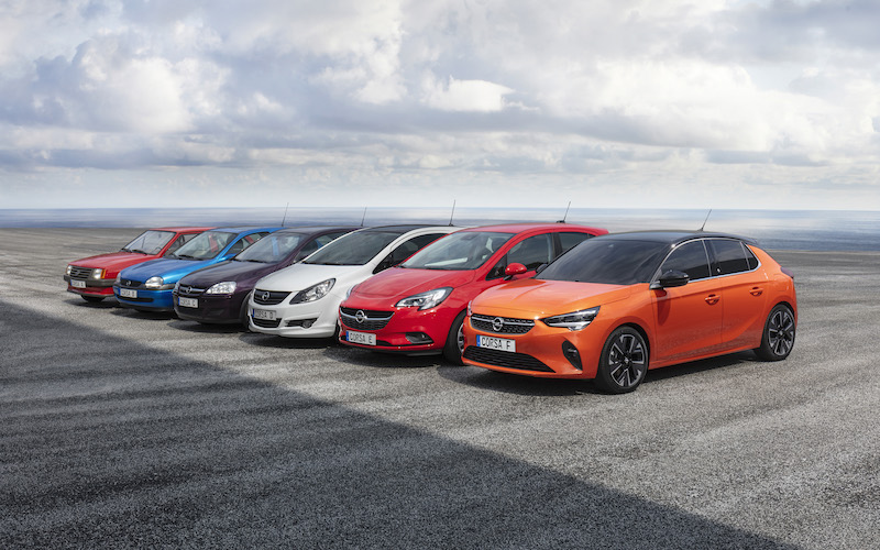 Parte da Francoforte 2019 il viaggio della nuova Opel Corsa Parte da Francoforte 2019 il viaggio della nuova Opel Corsa