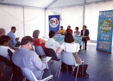 Festa de l’Unità: “clima di futuro”? No, qui pare essere su Marte…