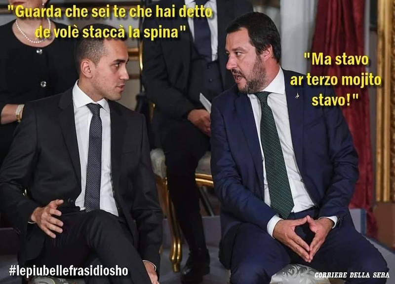 Crisi, boom ironia social. Salvini, Di Maio, Mattarella: i meme più divertenti Crisi, boom ironia social. Salvini, Di Maio, Mattarella: i meme più divertenti