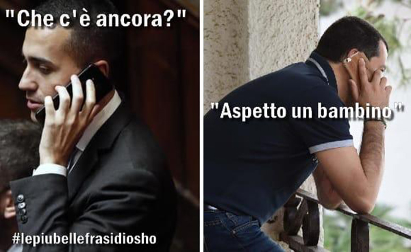 Crisi, boom ironia social. Salvini, Di Maio, Mattarella: i meme più divertenti Crisi, boom ironia social. Salvini, Di Maio, Mattarella: i meme più divertenti