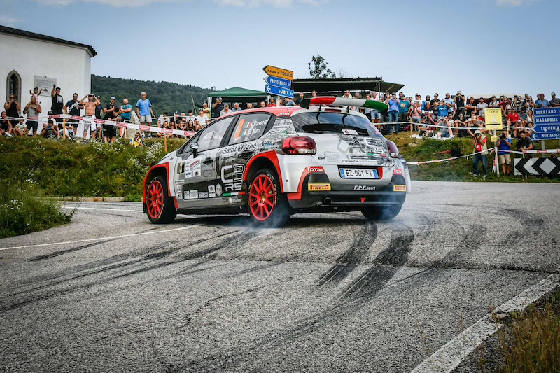 55 Rally del Friuli, vince la coppia Rosetti Mori su Citroen C3 R5