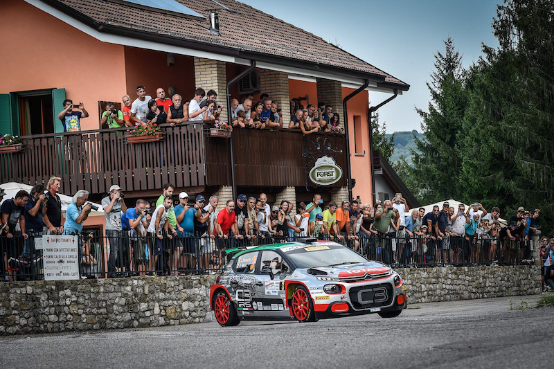 55 Rally del Friuli, vince la coppia Rosetti Mori su Citroen C3 R5