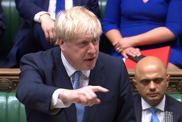 Brexit, Boris Johnson: “Non voglio il voto, ma nessun rinvio” Brexit, Boris Johnson: “Non voglio il voto, ma nessun rinvio”
