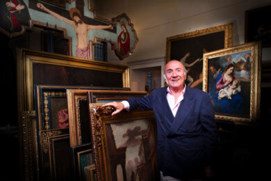 Biennale Antiquariato, Giorgio Baratti per la prima volta a palazzo Corsini