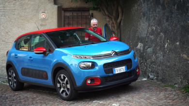 Luca Rossetti test drive d’eccezione sulla Citroen C3