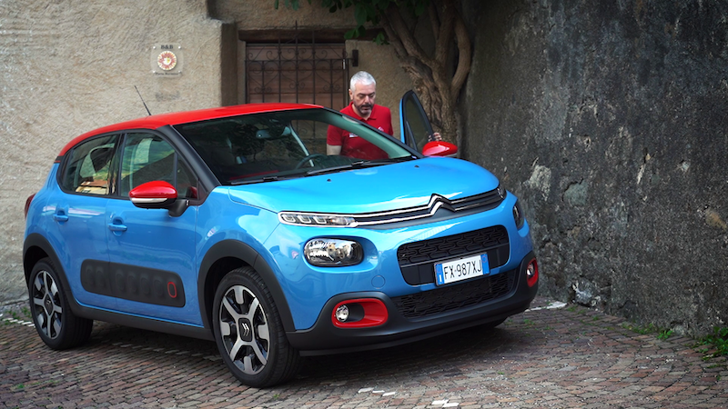 Luca Rossetti test drive d’eccezione sulla Citroen C3 Luca Rossetti test drive d’eccezione sulla Citroen C3