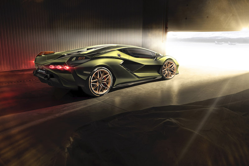 Lamborghini al Salone di Francoforte con la ibrida Sián