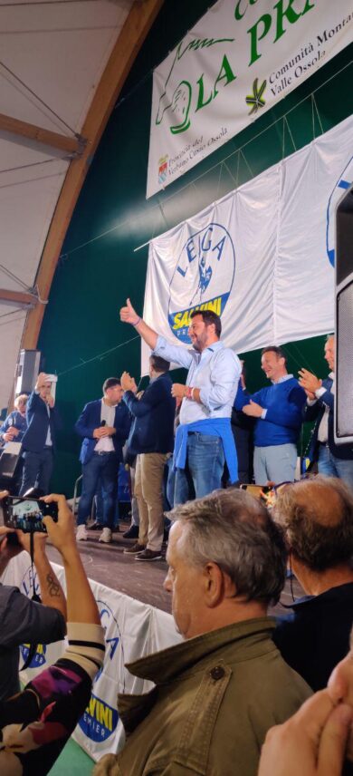 Salvini sceglie la gente per tornare alla guida del Paese