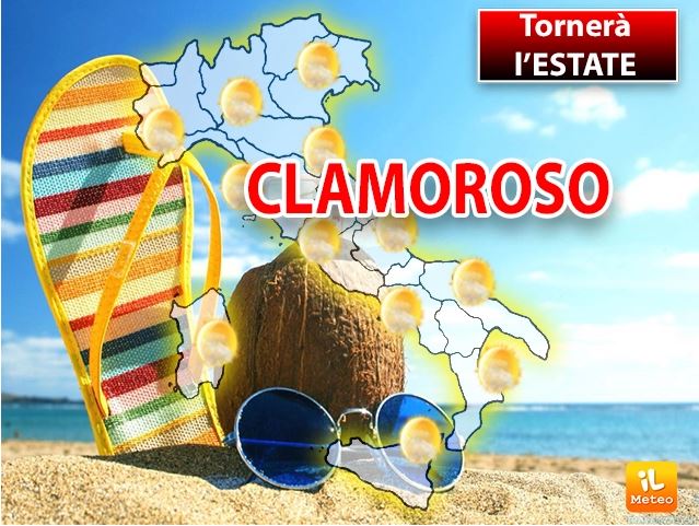 Meteo weekend, temporali passeggeri poi torna l’estate Meteo weekend, temporali passeggeri poi torna l’estate