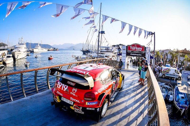 WRC, Rally di Turchia – La C3 di Ogier – Ingrassia quarta dopo la prima PS