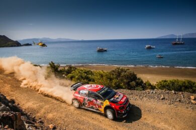 WRC, Rally di Turchia, La C3 di Ogier- Ingrassia in testa dopo la PS 13