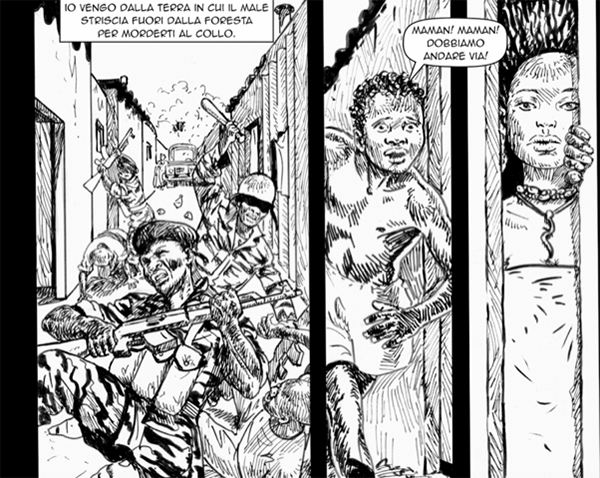 Migrante che accoltella i passanti. Arriva Adam, il fumetto anti-invasione