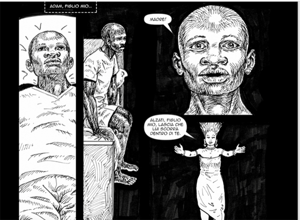 Migrante che accoltella i passanti. Arriva Adam, il fumetto anti-invasione
