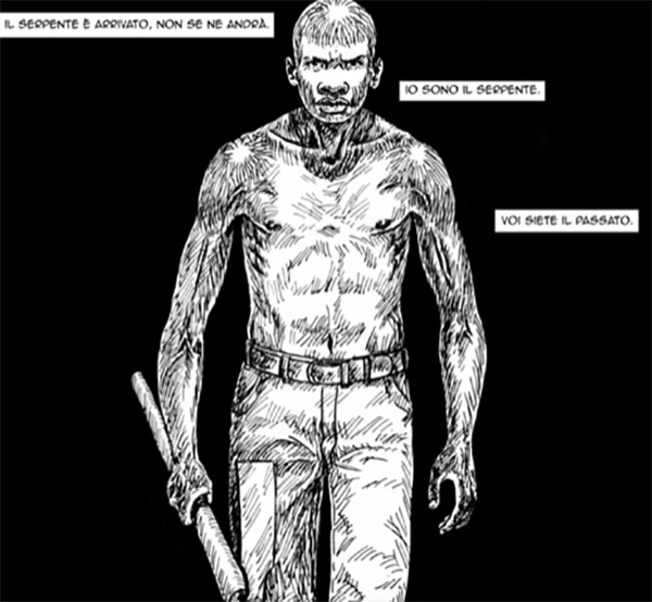 Migrante che accoltella i passanti. Arriva Adam, il fumetto anti-invasione