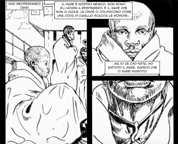 Migrante che accoltella i passanti. Arriva Adam, il fumetto anti-invasione