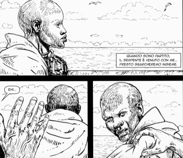 Migrante che accoltella i passanti. Arriva Adam, il fumetto anti-invasione