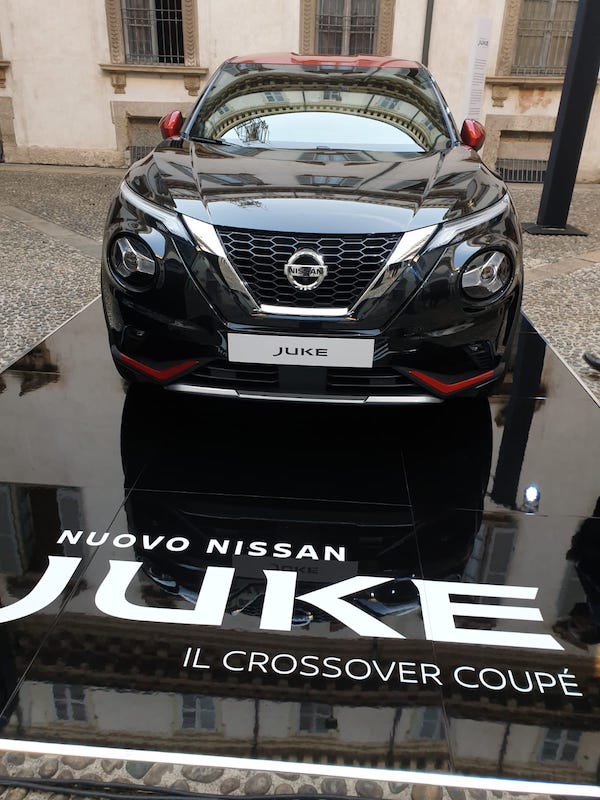 Nuovo Nissan JUKE protagonista della Milano Fashion Week Nuovo Nissan JUKE protagonista della Milano Fashion Week