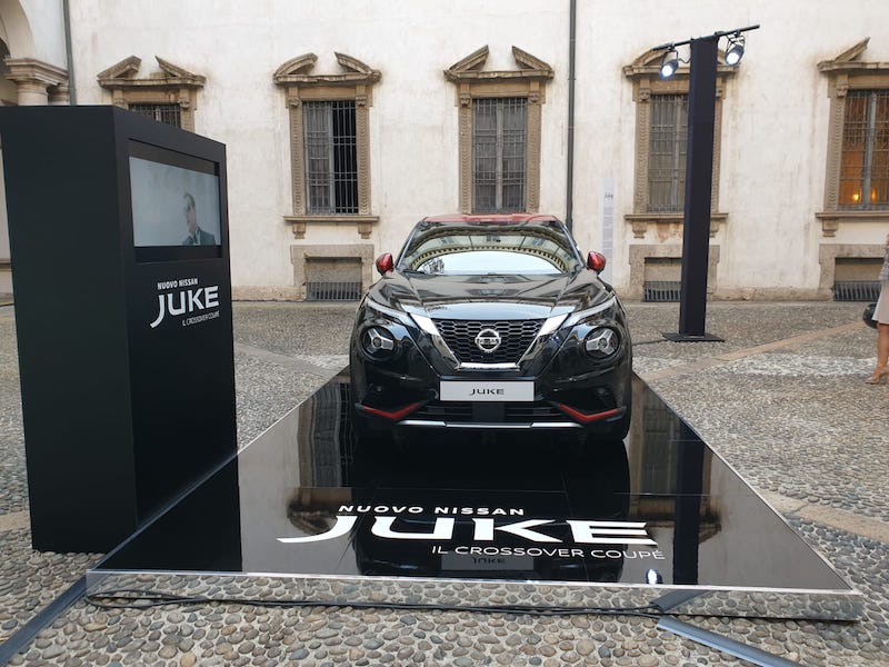 Nuovo Nissan JUKE protagonista della Milano Fashion Week Nuovo Nissan JUKE protagonista della Milano Fashion Week