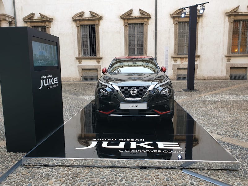 Nuovo Nissan JUKE protagonista della Milano Fashion Week Nuovo Nissan JUKE protagonista della Milano Fashion Week