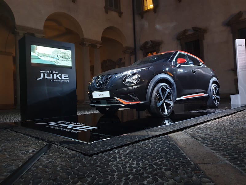 Nuovo Nissan JUKE protagonista della Milano Fashion Week Nuovo Nissan JUKE protagonista della Milano Fashion Week