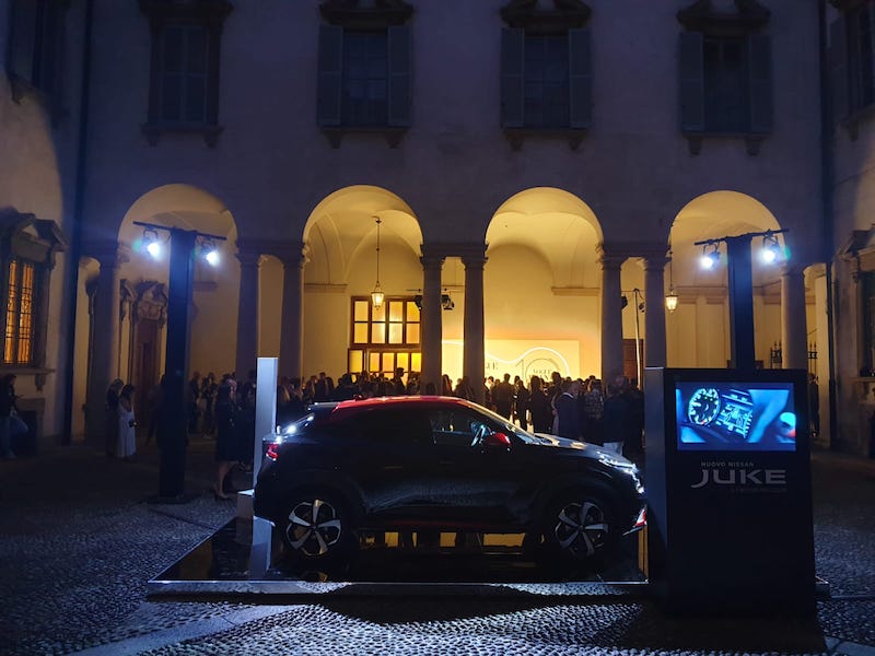 Nuovo Nissan JUKE protagonista della Milano Fashion Week Nuovo Nissan JUKE protagonista della Milano Fashion Week