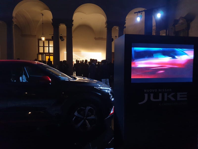 Nuovo Nissan JUKE protagonista della Milano Fashion Week Nuovo Nissan JUKE protagonista della Milano Fashion Week
