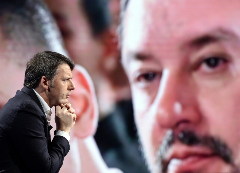 Rai, Porta a Porta, Duello Renzi-Salvini: Servizio Pubblico torna protagonista Rai, Porta a Porta, Duello Renzi-Salvini: Servizio Pubblico torna protagonista