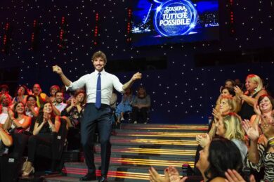 Ascolti tv, Stefano De Martino conquista punti con Stasera tutto è possibile