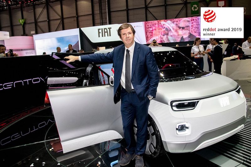 Fiat Concept Centoventi si aggiudica il “Red Dot Award 2019”