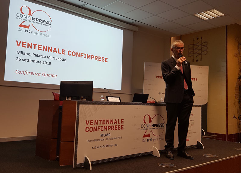 Confimprese compie 20 anni. Resca “pronti per affrontare nuove sfide” Confimprese compie 20 anni. Resca “pronti per affrontare nuove sfide”