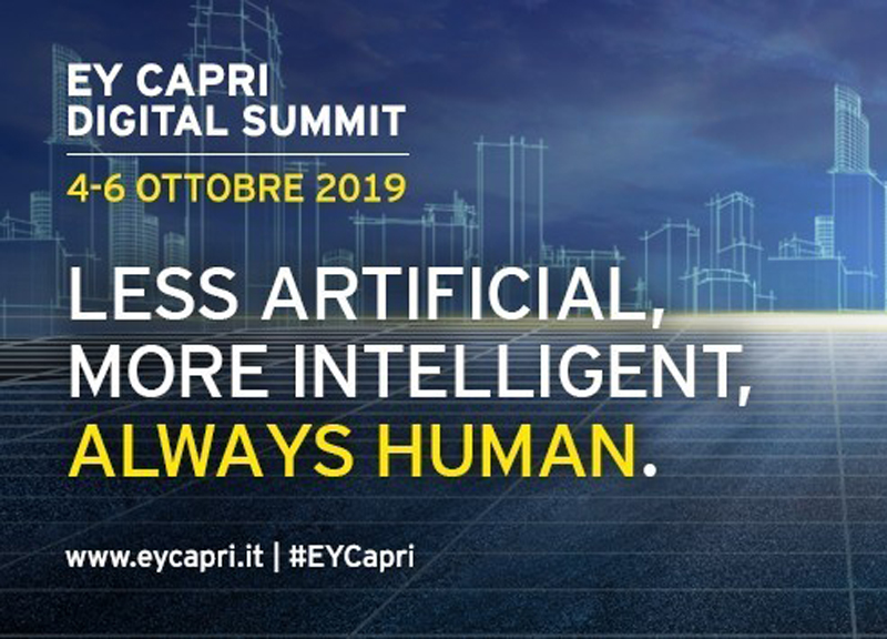 EY Capri Digital Summit 2019: innovazione, geopolitica, persone EY Capri Digital Summit 2019: innovazione, geopolitica, persone
