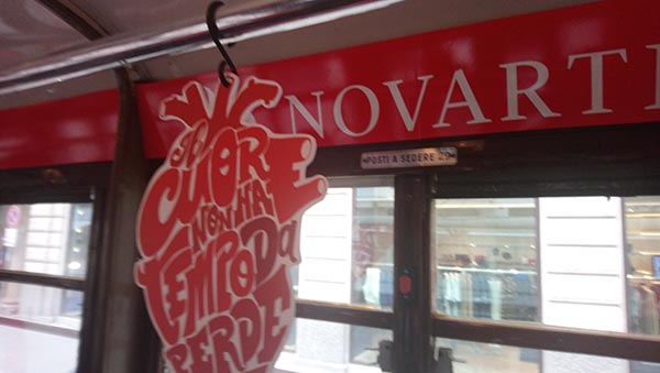 Giornata Mondiale del Cuore: a Milano il “Tram del Cuore” di Novartis Giornata Mondiale del Cuore: a Milano il “Tram del Cuore” di Novartis