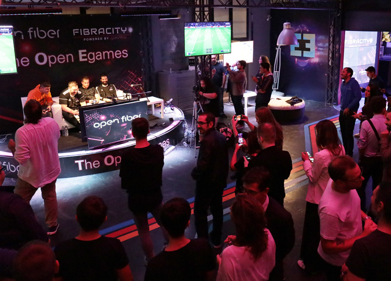 Open Fiber per gli eSports: a Milano sfida in streaming con banda ultralarga Open Fiber per gli eSports: a Milano sfida in streaming con banda ultralarga