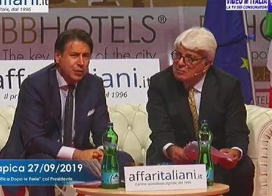 La Piazza: l’intervista completa del direttore Perrino al premier Conte