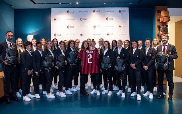 Milan femminile e Piquadro: partnership per la stagione calcistica 2019/20 Milan femminile e Piquadro: partnership per la stagione calcistica 2019/20