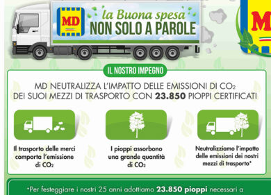 Md adotta cento ettari di alberi per una “Buona spesa non solo a parole”