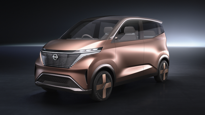 Nissan presenta IMk, il concept del futuro Nissan presenta IMk, il concept del futuro