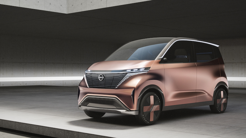 Nissan presenta IMk, il concept del futuro Nissan presenta IMk, il concept del futuro