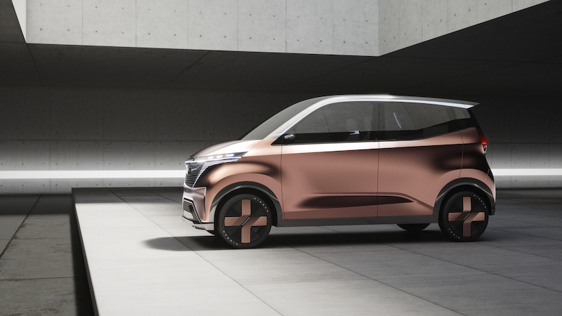 Nissan presenta IMk, il concept del futuro Nissan presenta IMk, il concept del futuro
