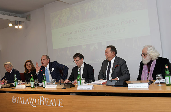 L’arazzo del Cenacolo di Leonardo da Vinci in mostra a Palazzo Reale