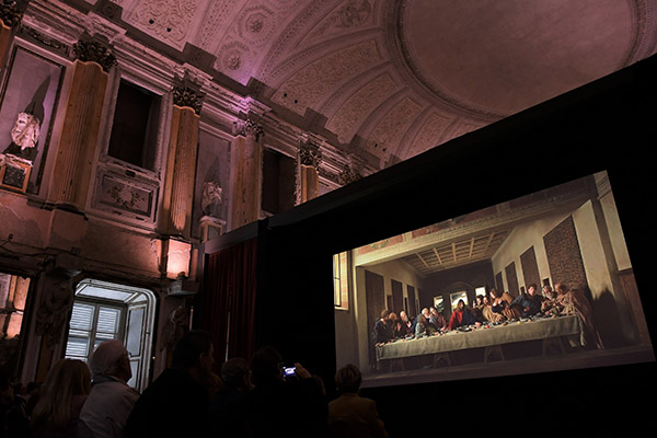 L’arazzo del Cenacolo di Leonardo da Vinci in mostra a Palazzo Reale