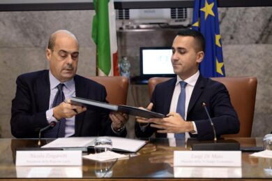 Governo, cena tra Di Maio e Zingaretti. Il menù? La “fase due”