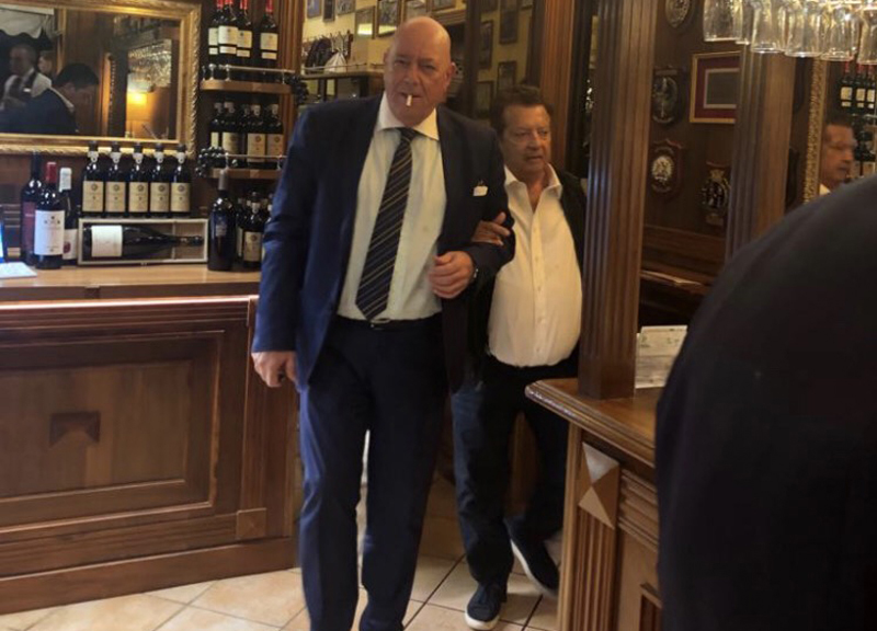 Cecchi Gori, prima cena fuori dal Gemelli con il medico di fiducia De Luca Cecchi Gori, prima cena fuori dal Gemelli con il medico di fiducia De Luca