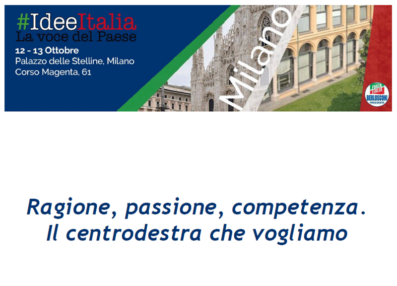 Galleria foto 'IdeeItalia, la due giorni di Forza Italia a Milano' - foto 1