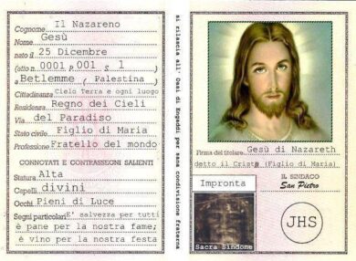 Radio Maria pubblica la Carta d’identità di Gesù. E’ polemica tra i fedeli