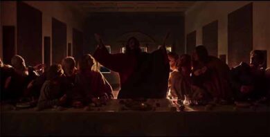 Ultima Cena di Leonardo: quadro vivente nel film di Armondo Linus Acosta